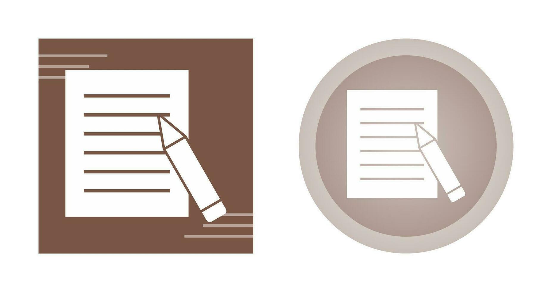Homework Vector Icon