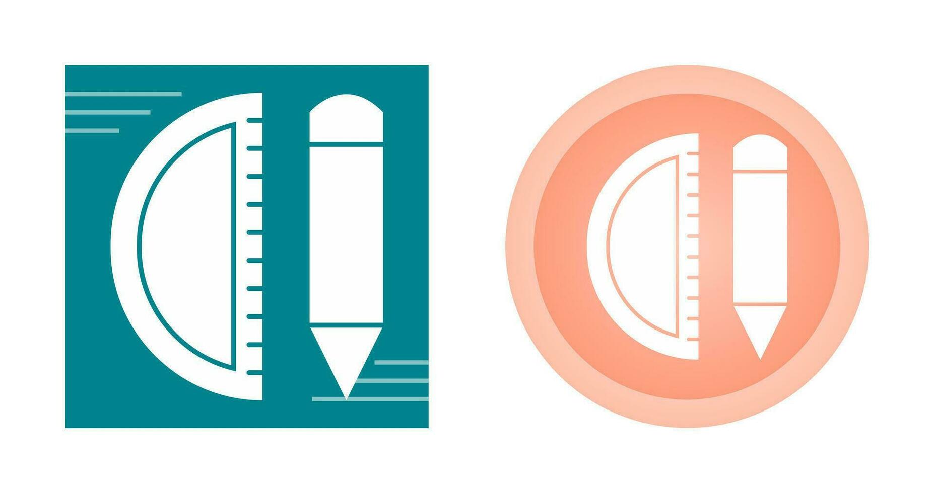 Geometry Tools Vector Icon