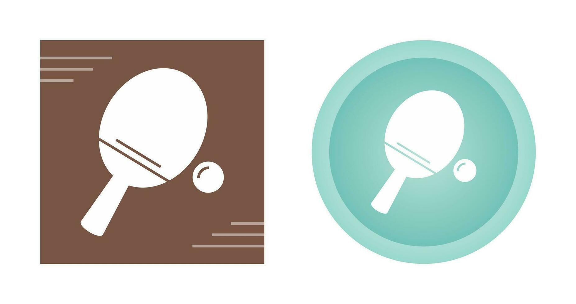 Table Tennis Vector Icon