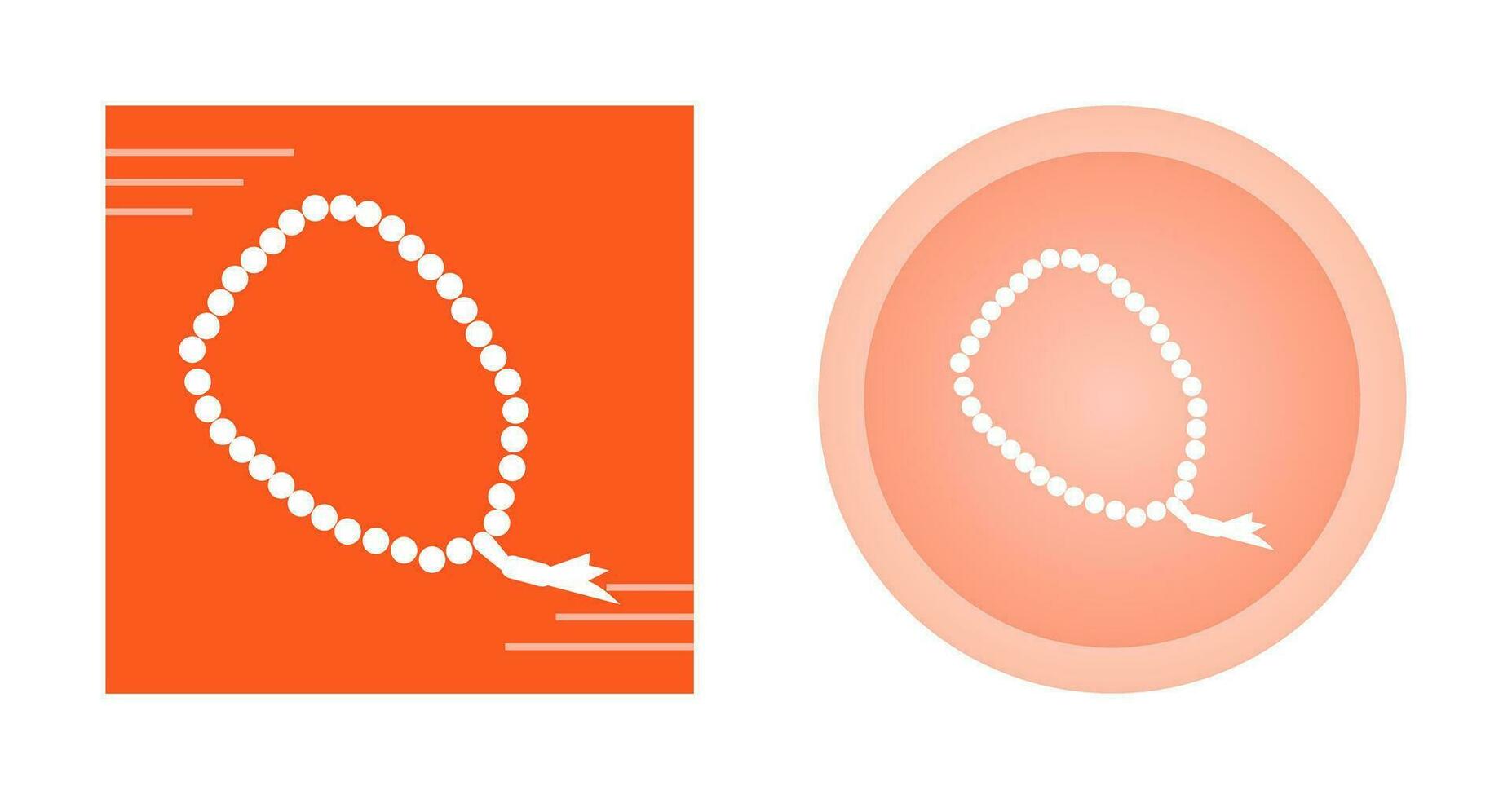 Prayer Beads Vector Icon