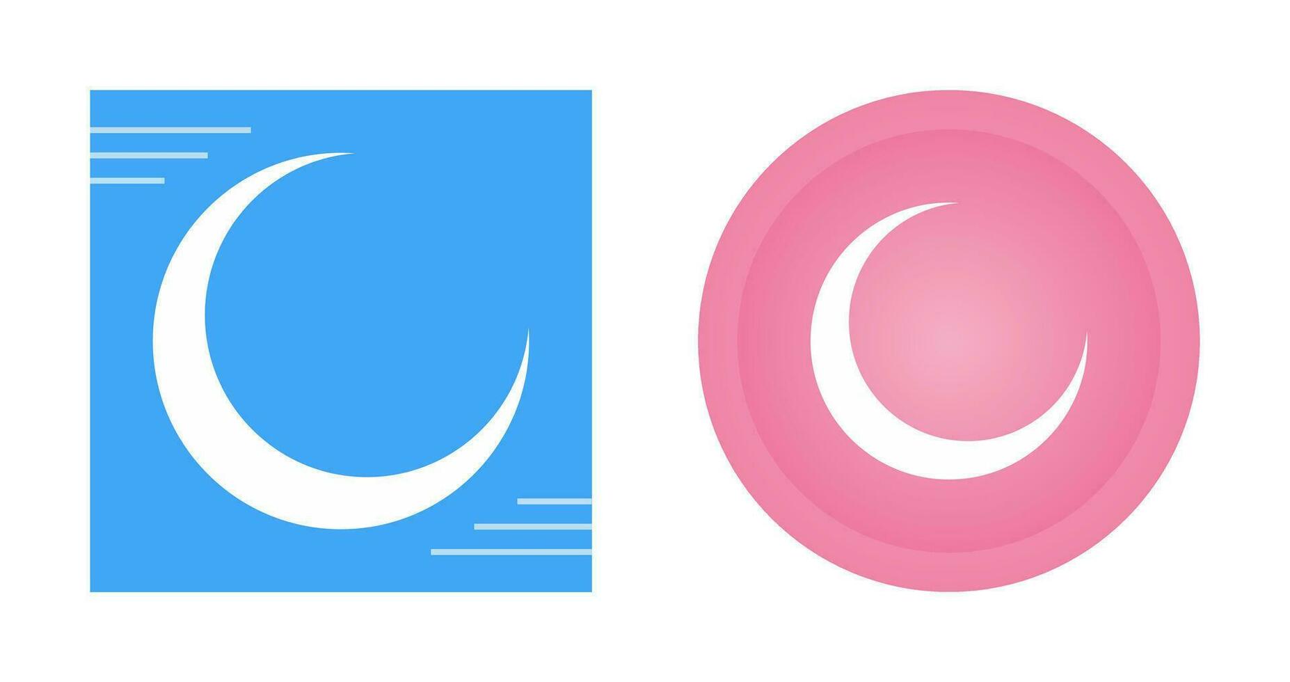 New Moon Vector Icon