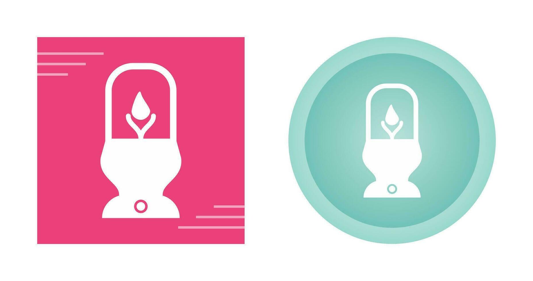 Lit Lamp Vector Icon
