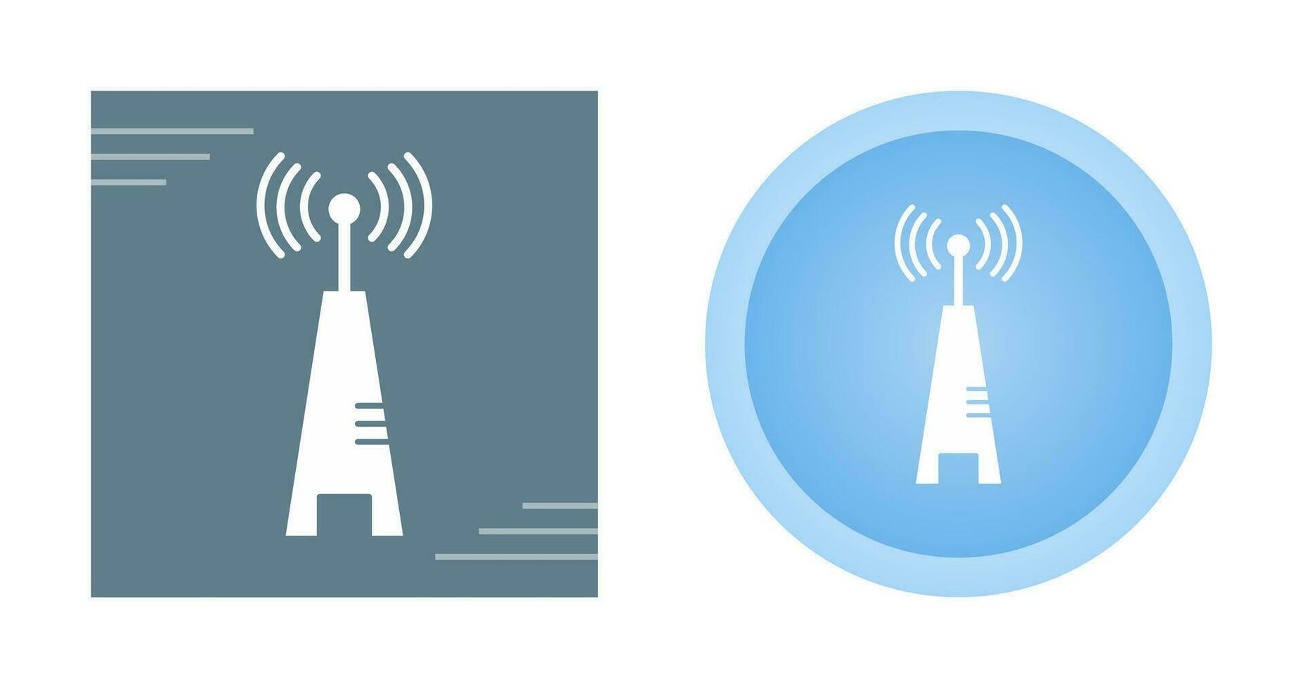 Signals Tower Vector Icon