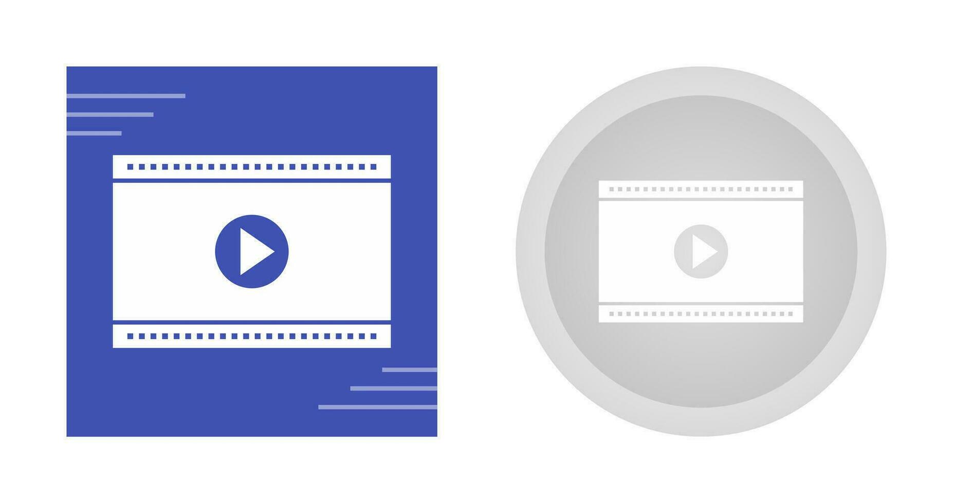 Video player Vector Icon