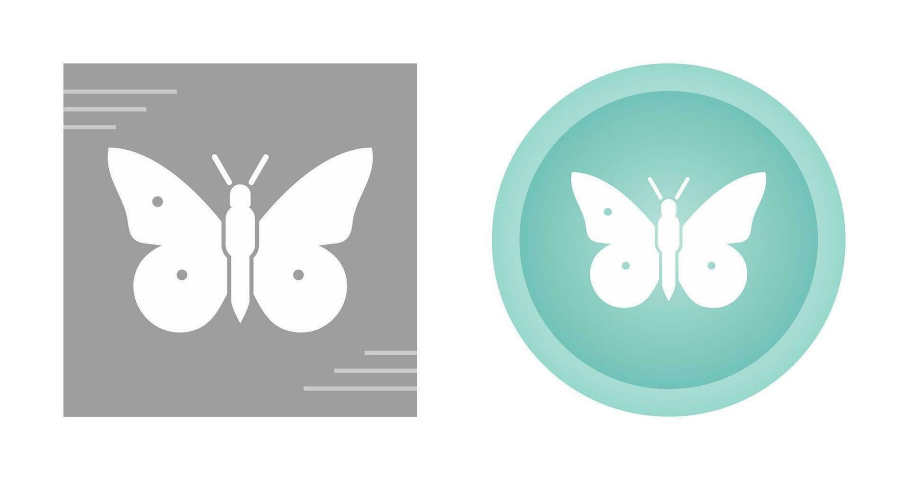 icono de vector de vuelo de mariposa