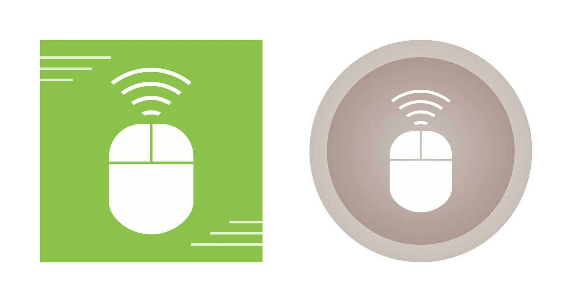 Wireless input device Vector Icon