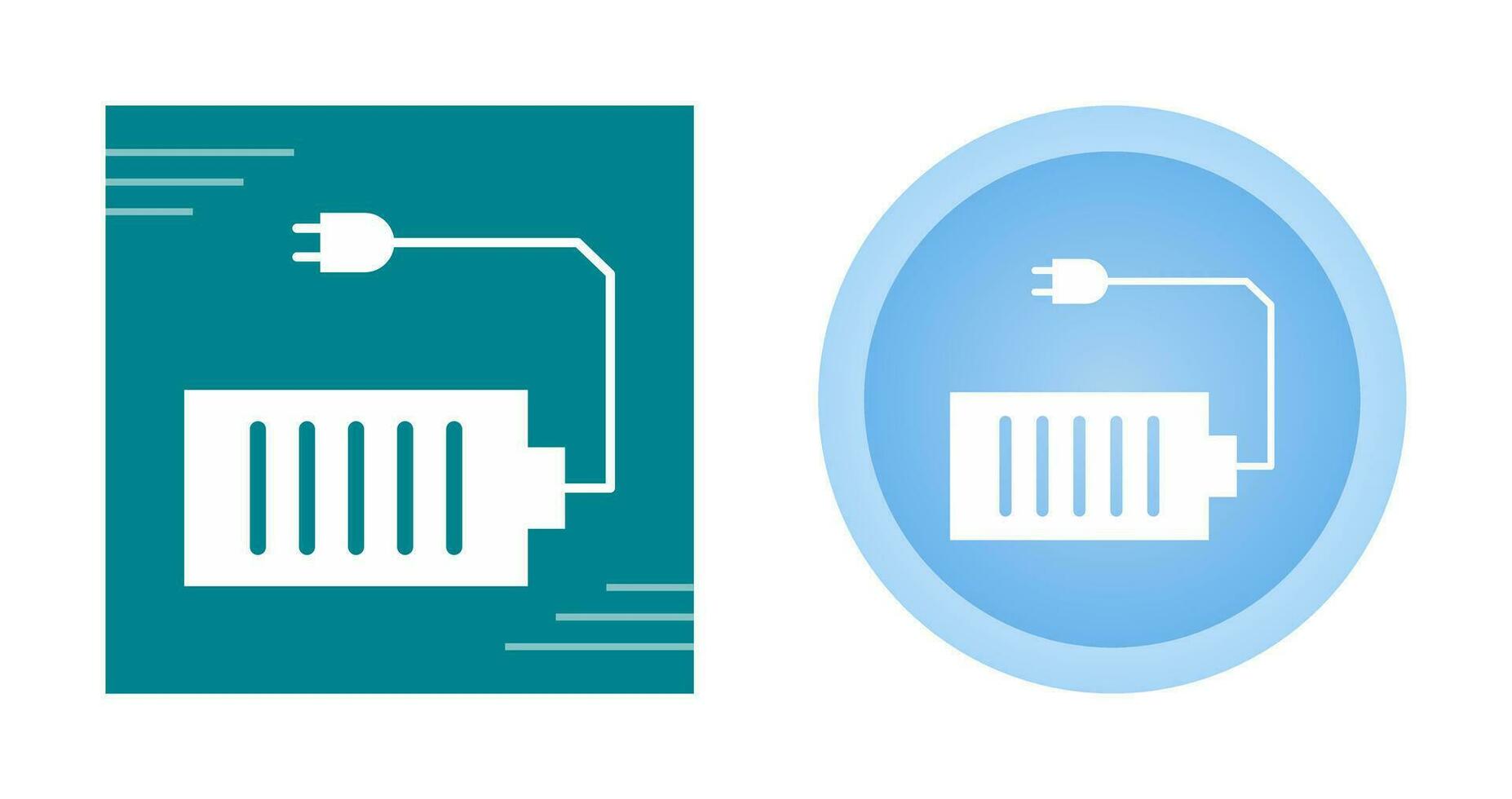 Cell and Plug Vector Icon