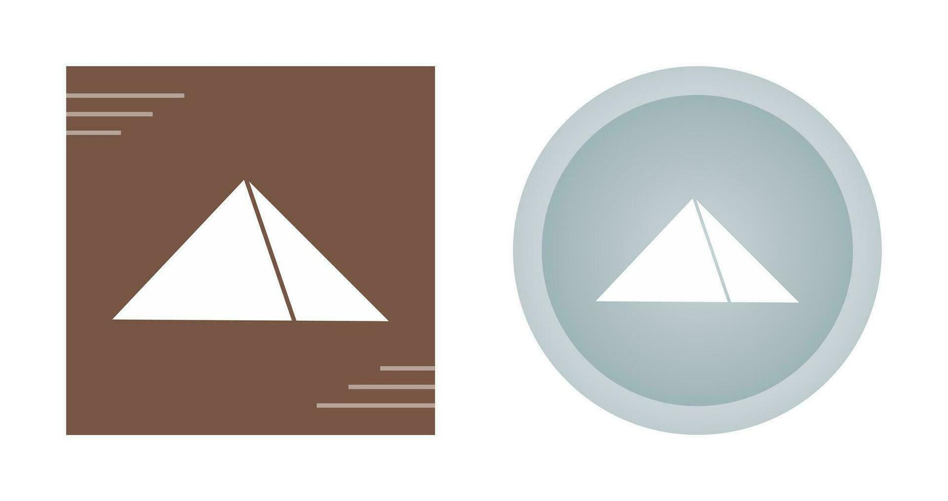 Pyramid Vector Icon