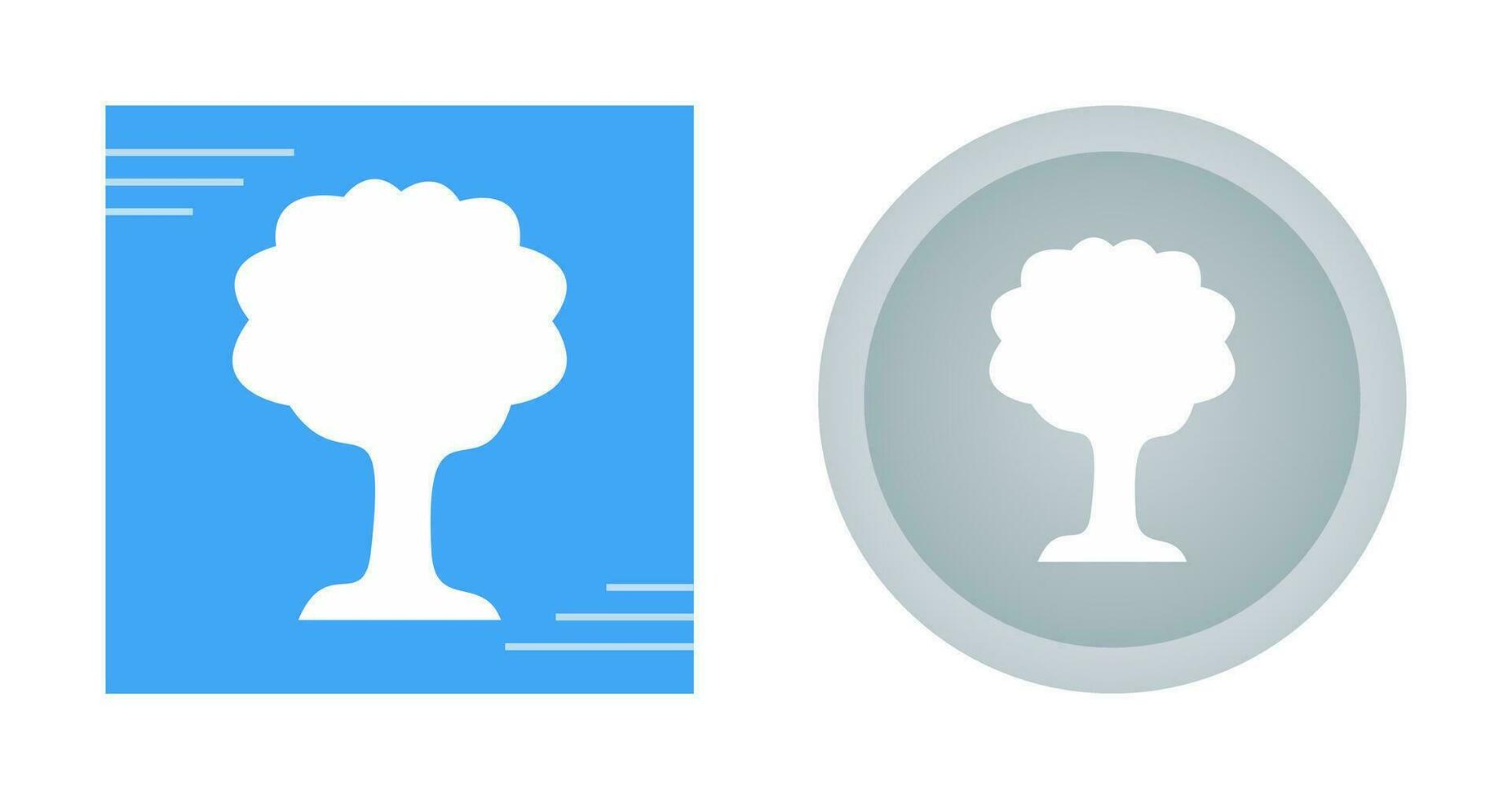 icono de vector de árbol