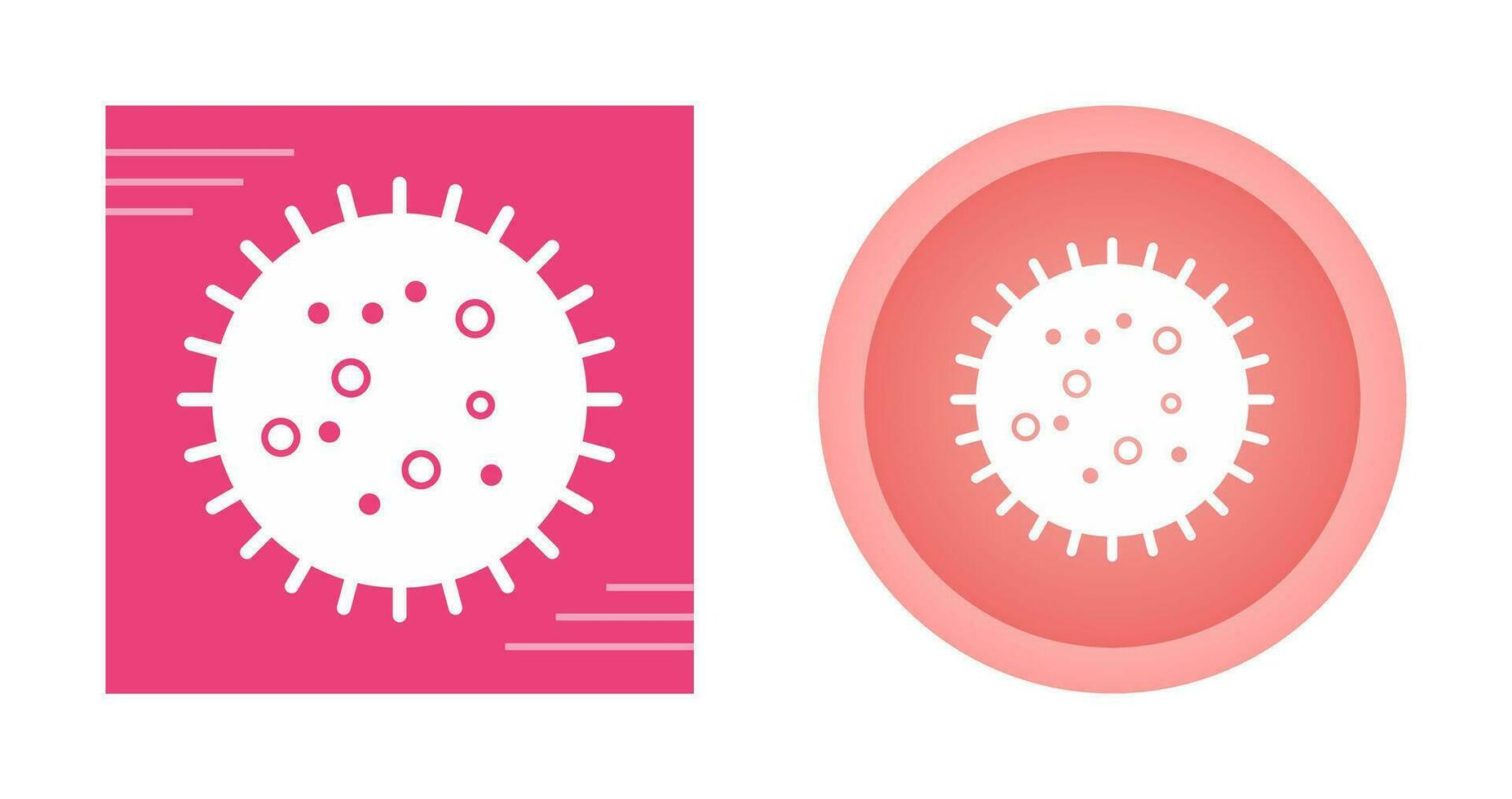 Bacteria in Slide Vector Icon