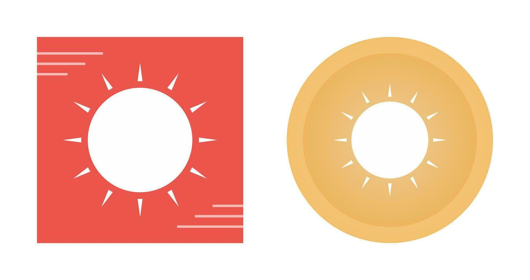 Sun Vector Icon