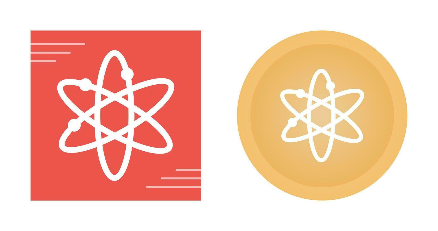 Atomic Structure Vector Icon