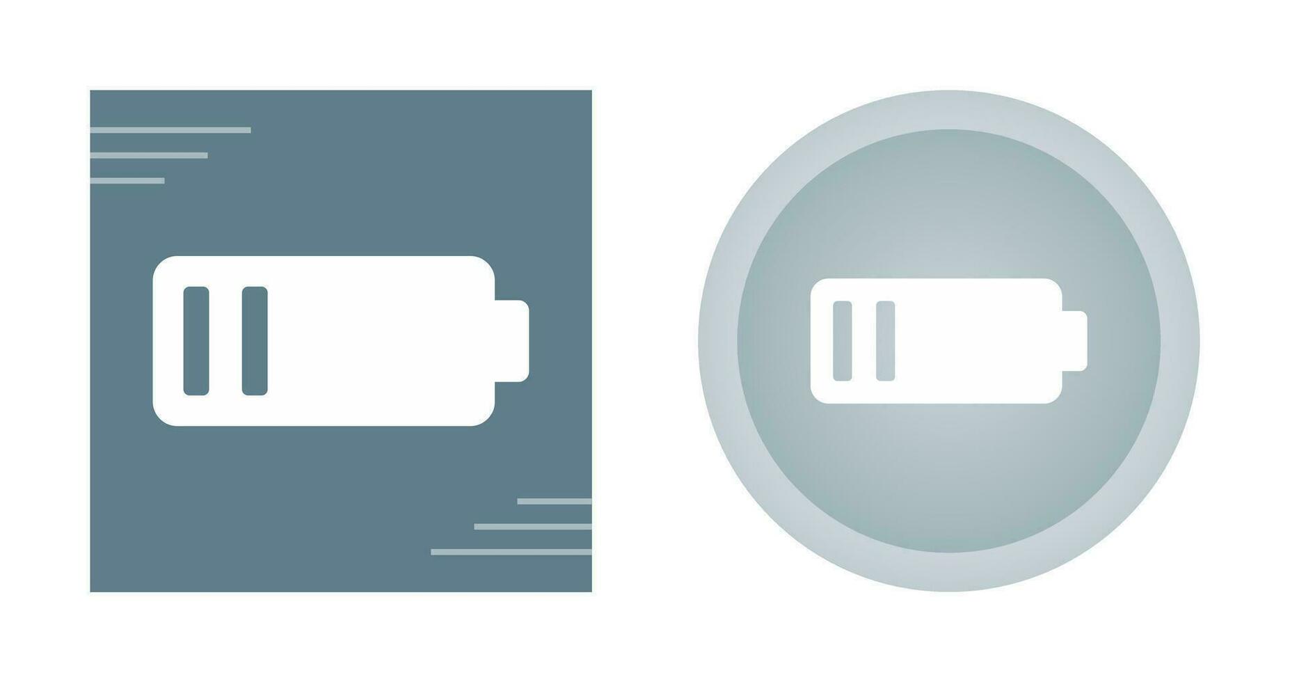 Low Battery Vector Icon