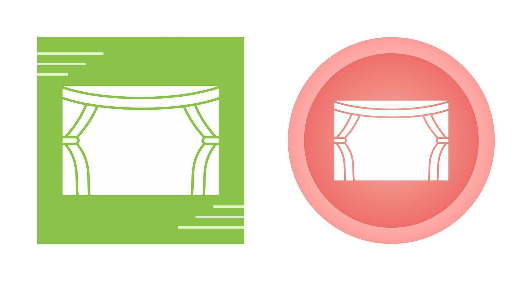 Stage Vector Icon