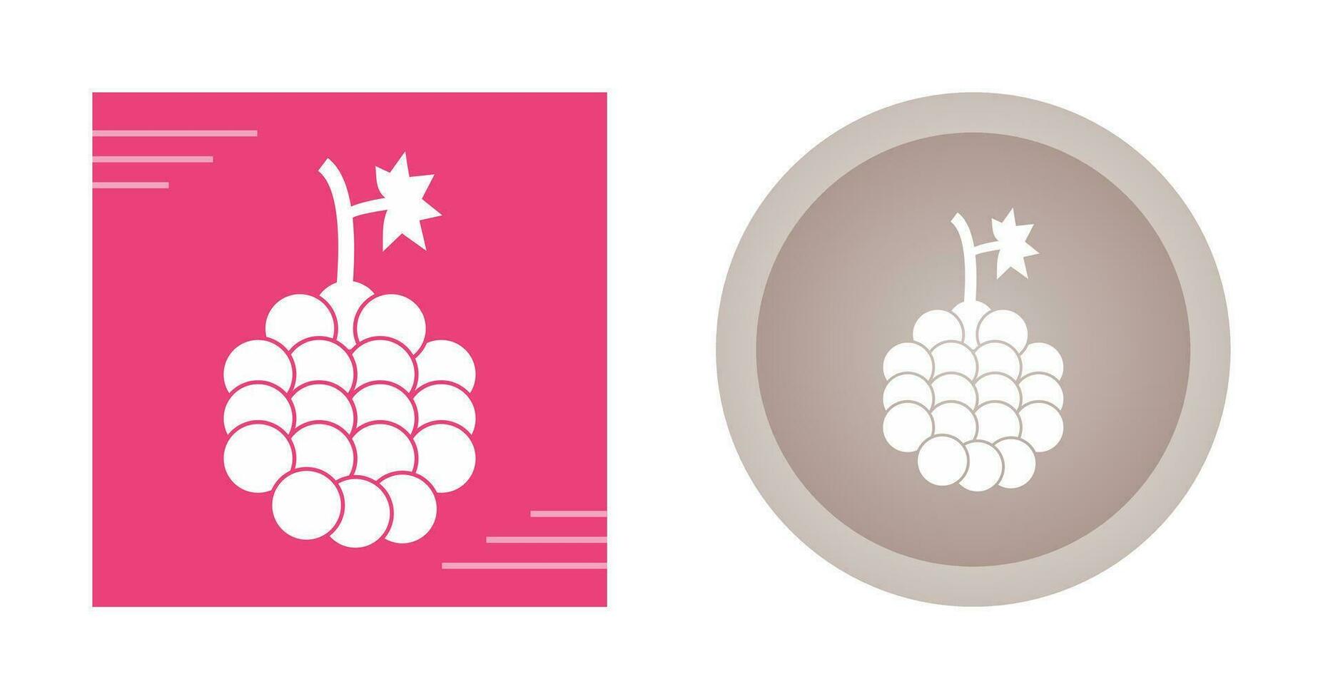 Grapes Vector Icon