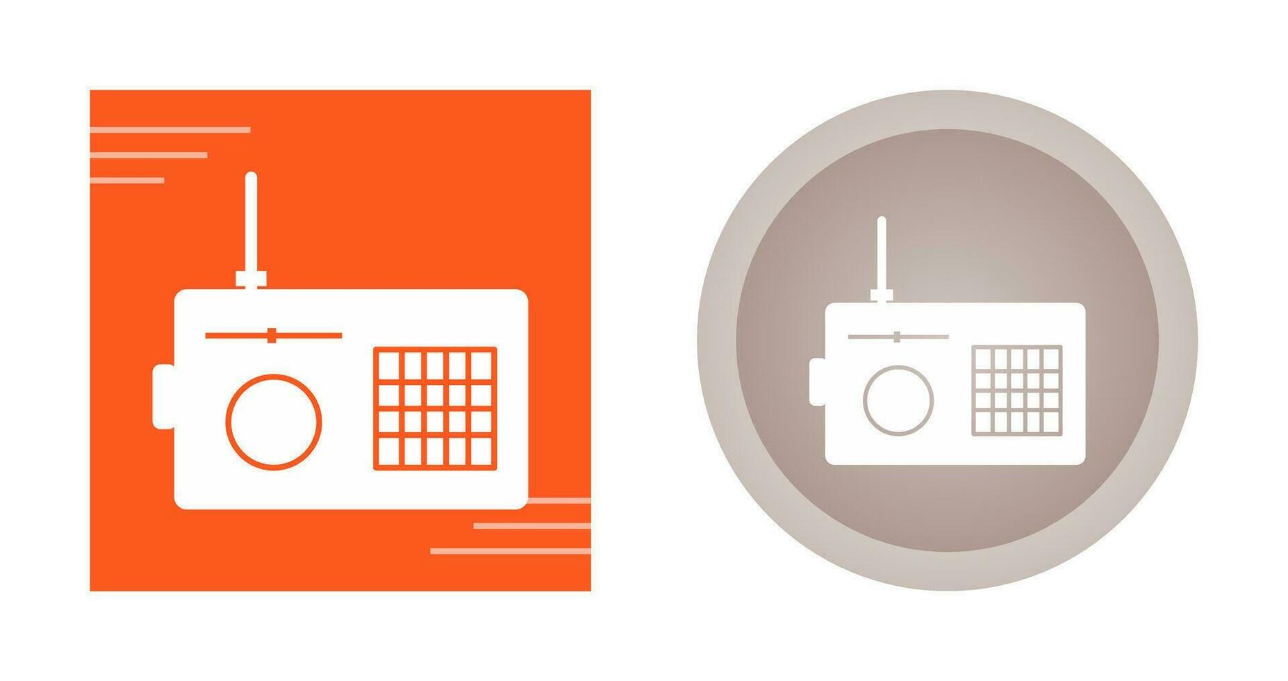 Radio Vector Icon