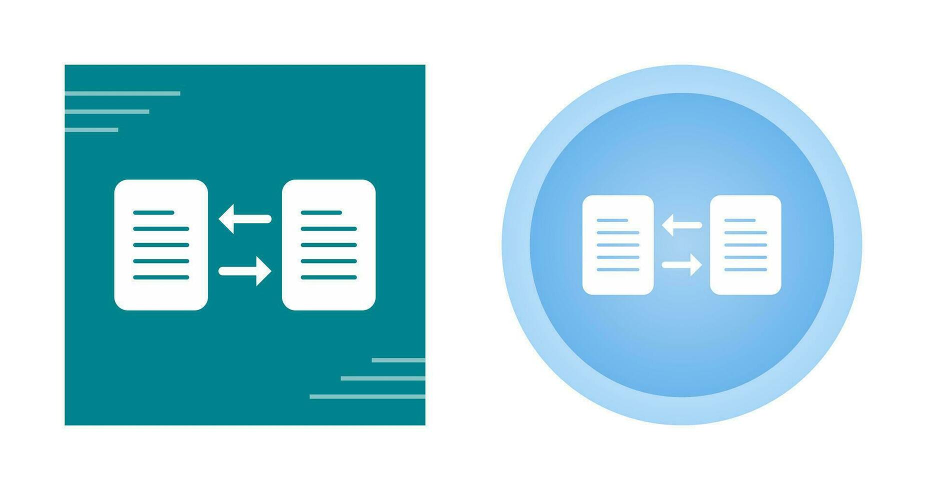File Transfer Vector Icon