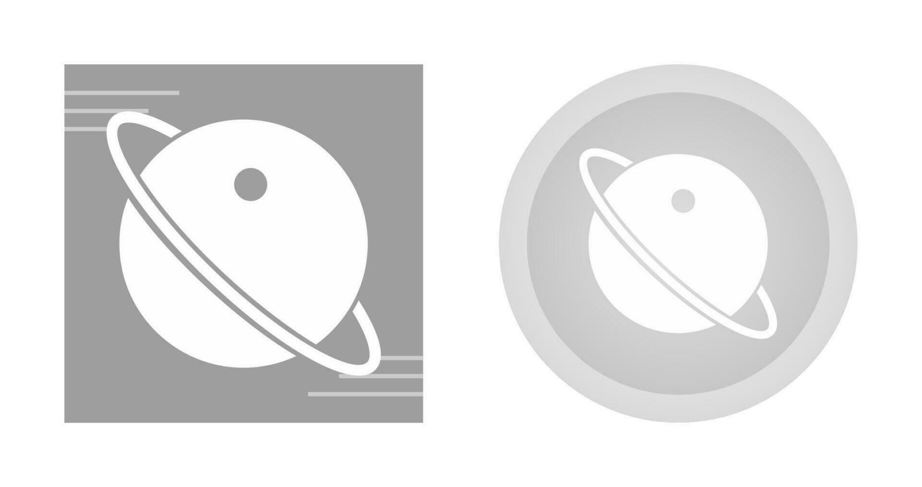 icono de vector de planeta