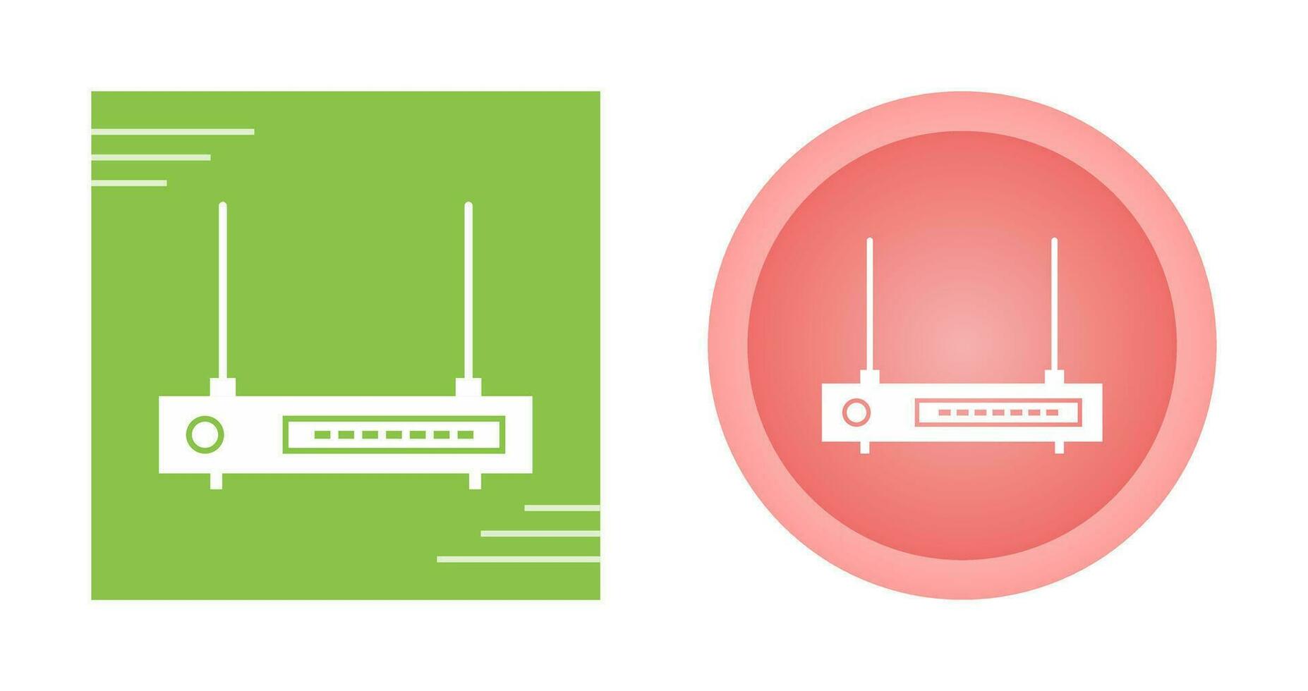 icono de vector de enrutador wifi