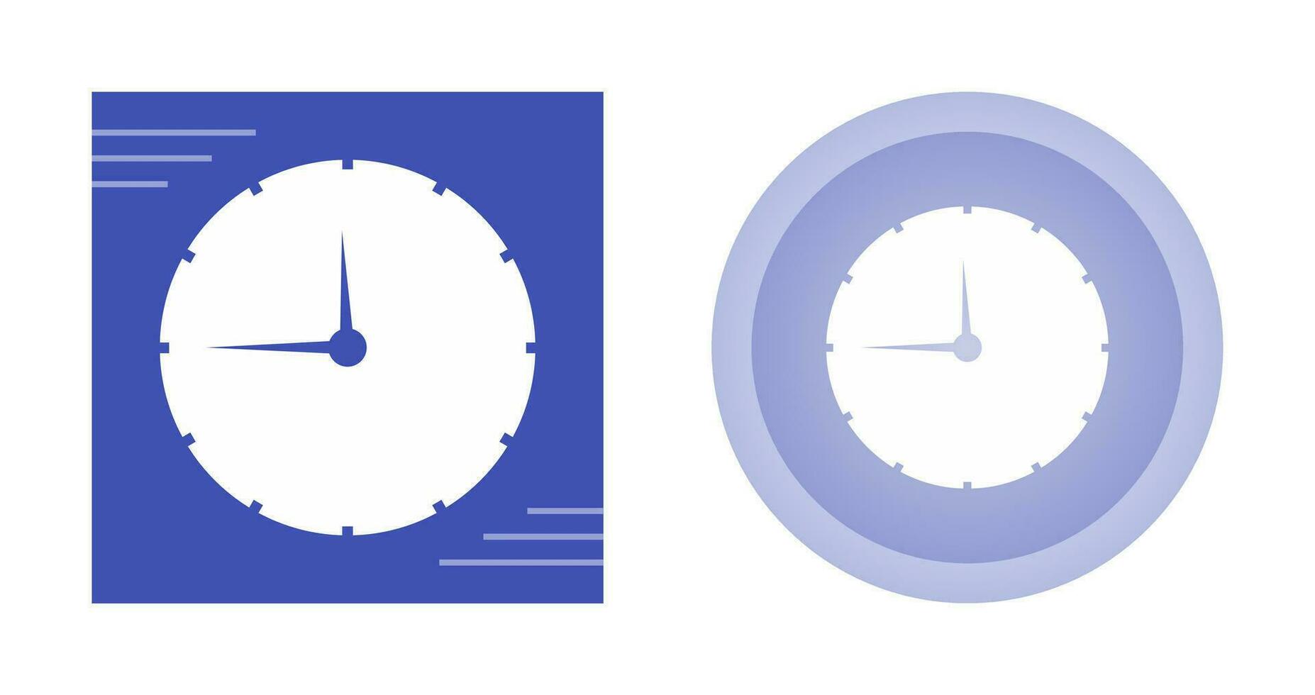 icono de vector de reloj de pared