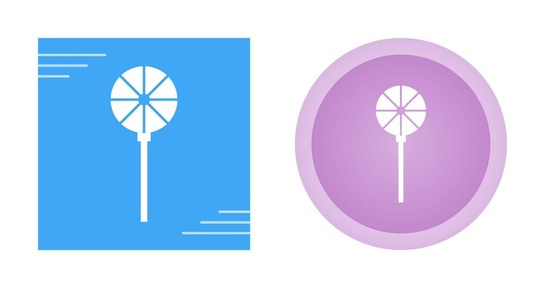 Pin Wheel Vector Icon