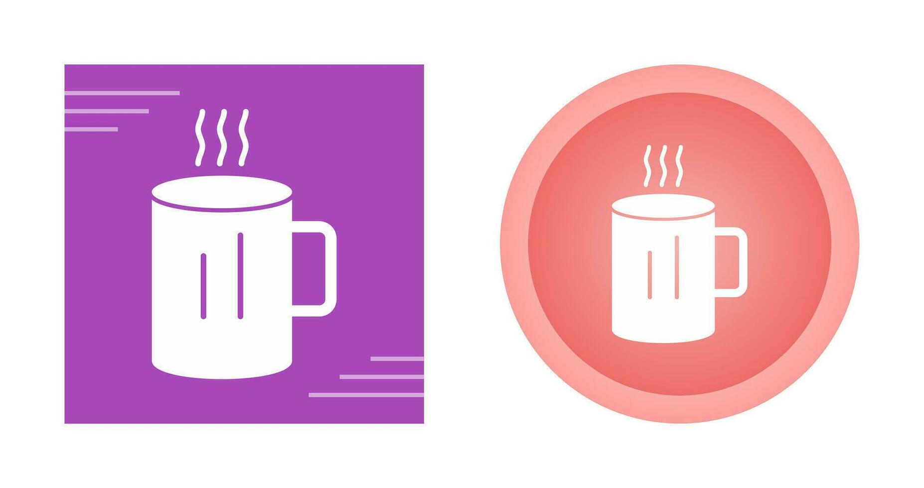 icono de vector de café caliente