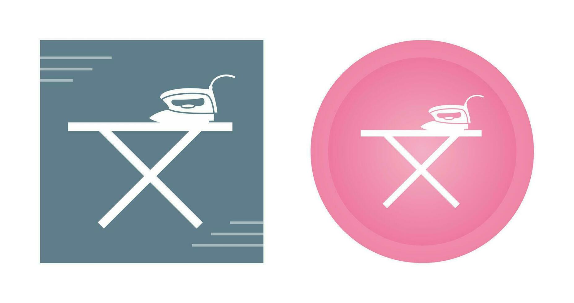 Iron Stand Vector Icon