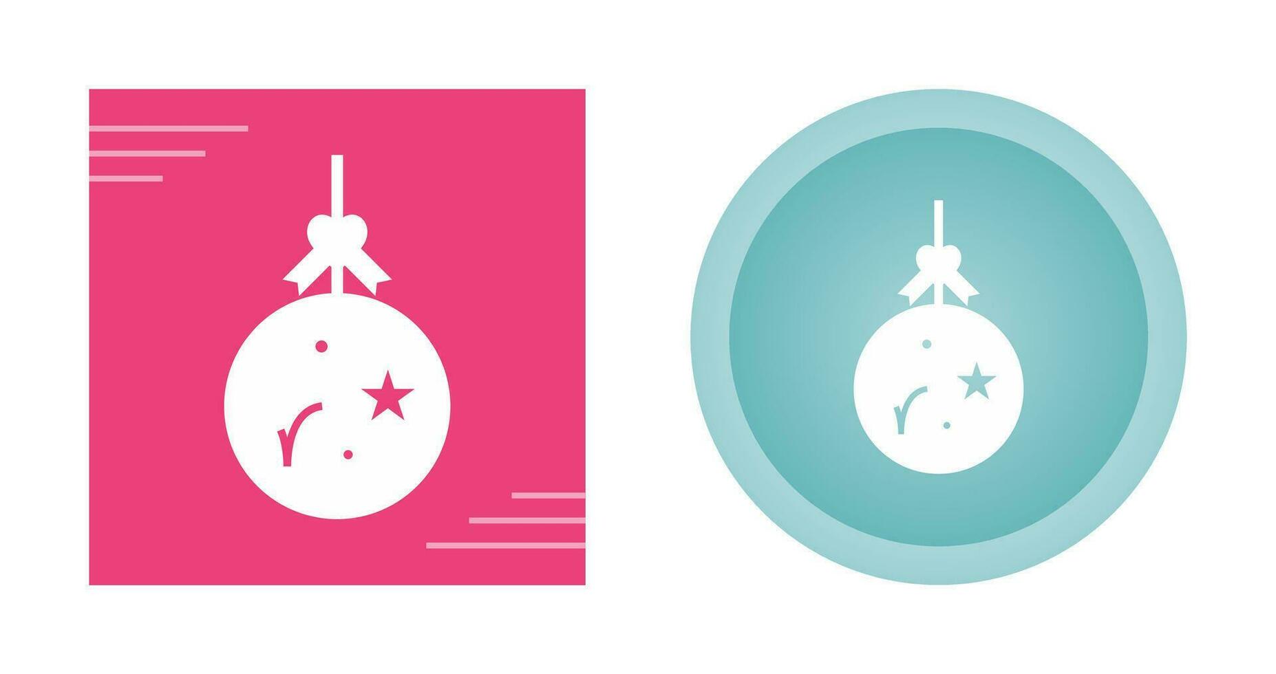 Christmas Ball Vector Icon