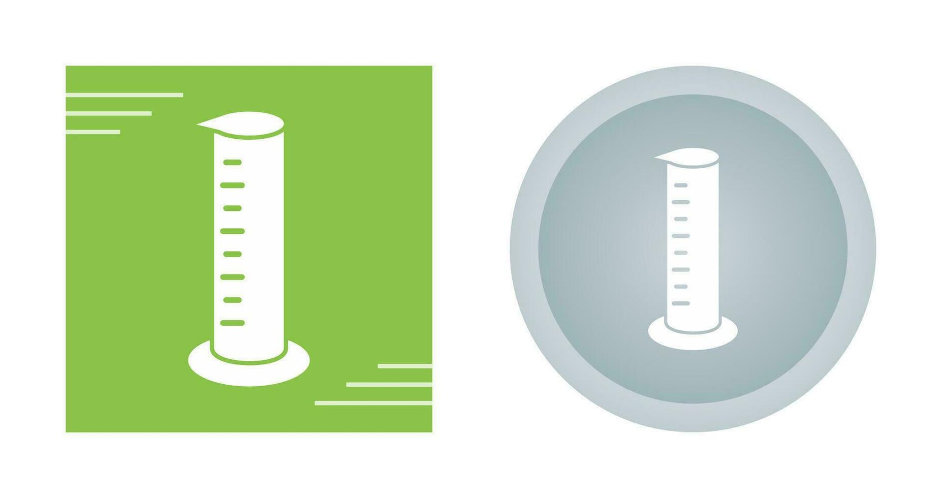 Graduated Cylinders Vector Icon