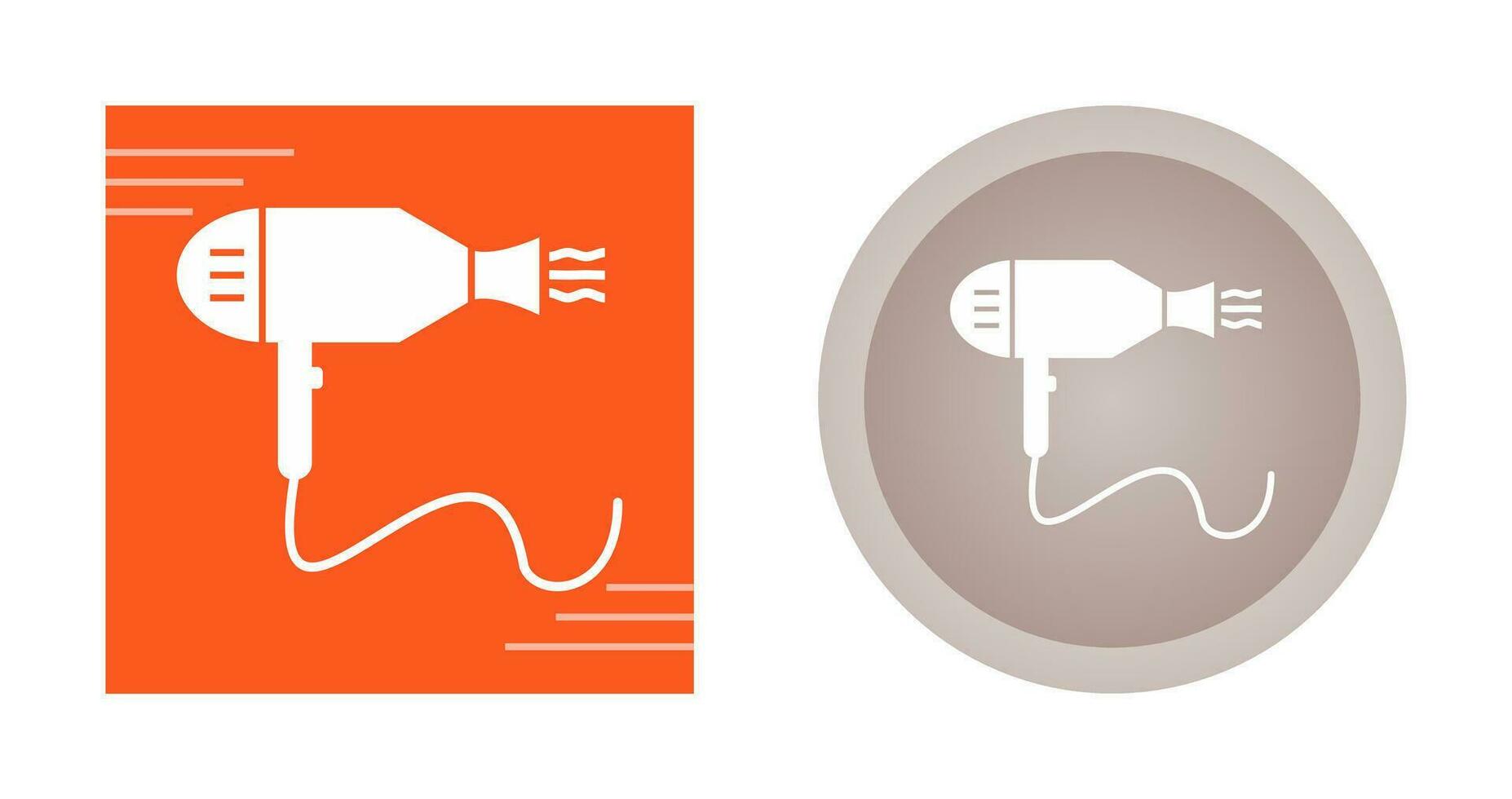 Hair Dryer Vector Icon