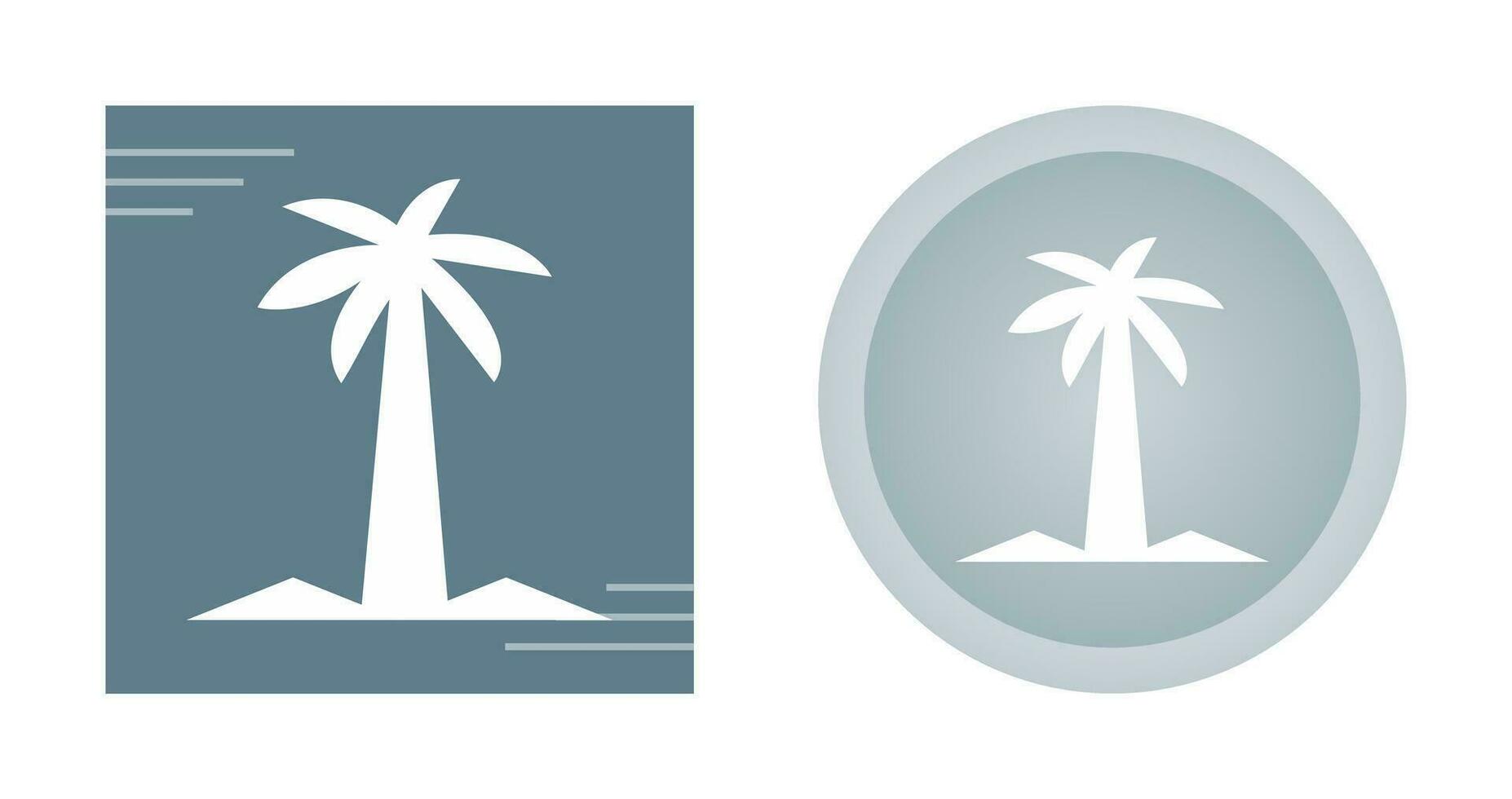 Coconut Tree Vector Icon