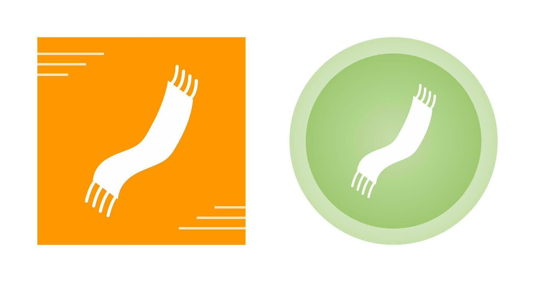 Warm Scarf Vector Icon