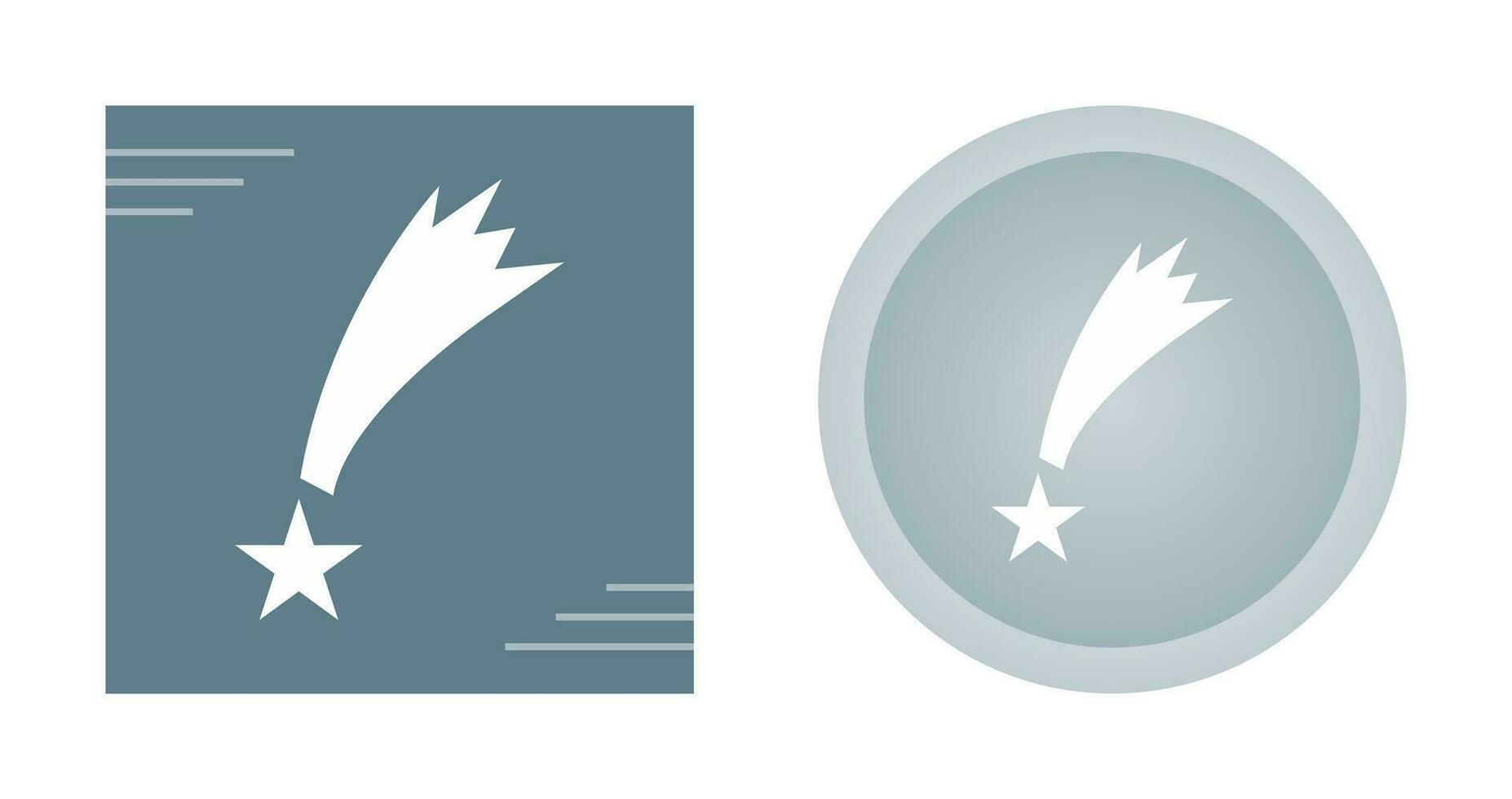 Star Falling Vector Icon