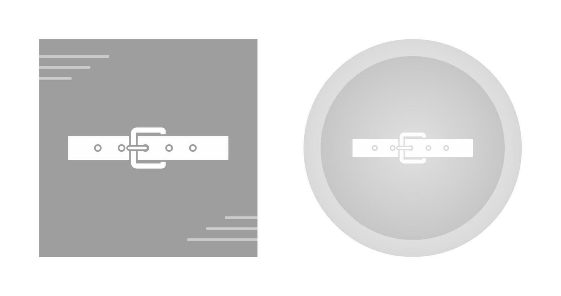 icono de vector de cinturón