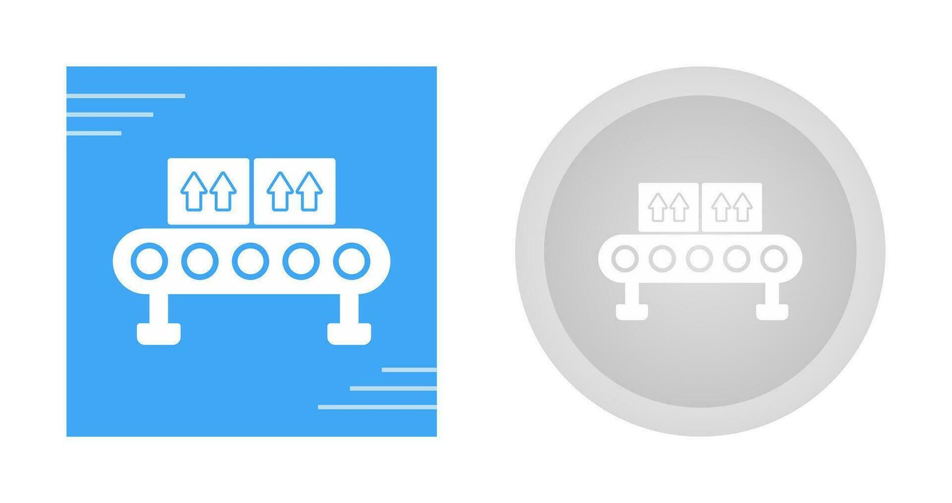 Assembly Line Vector Icon