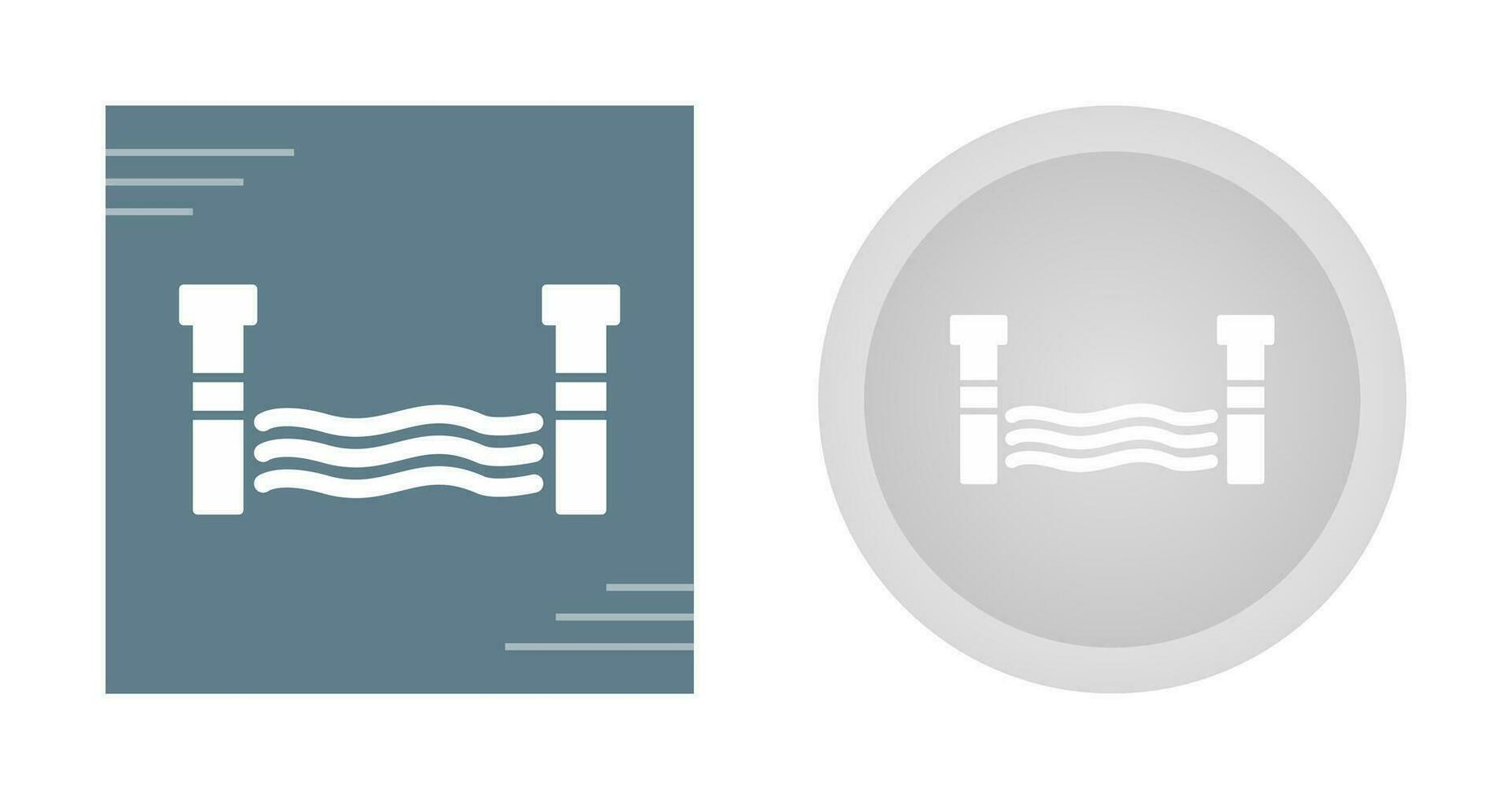 Water Dam Vector Icon