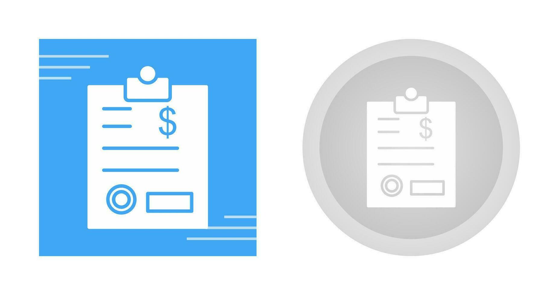 Invoice Vector Icon