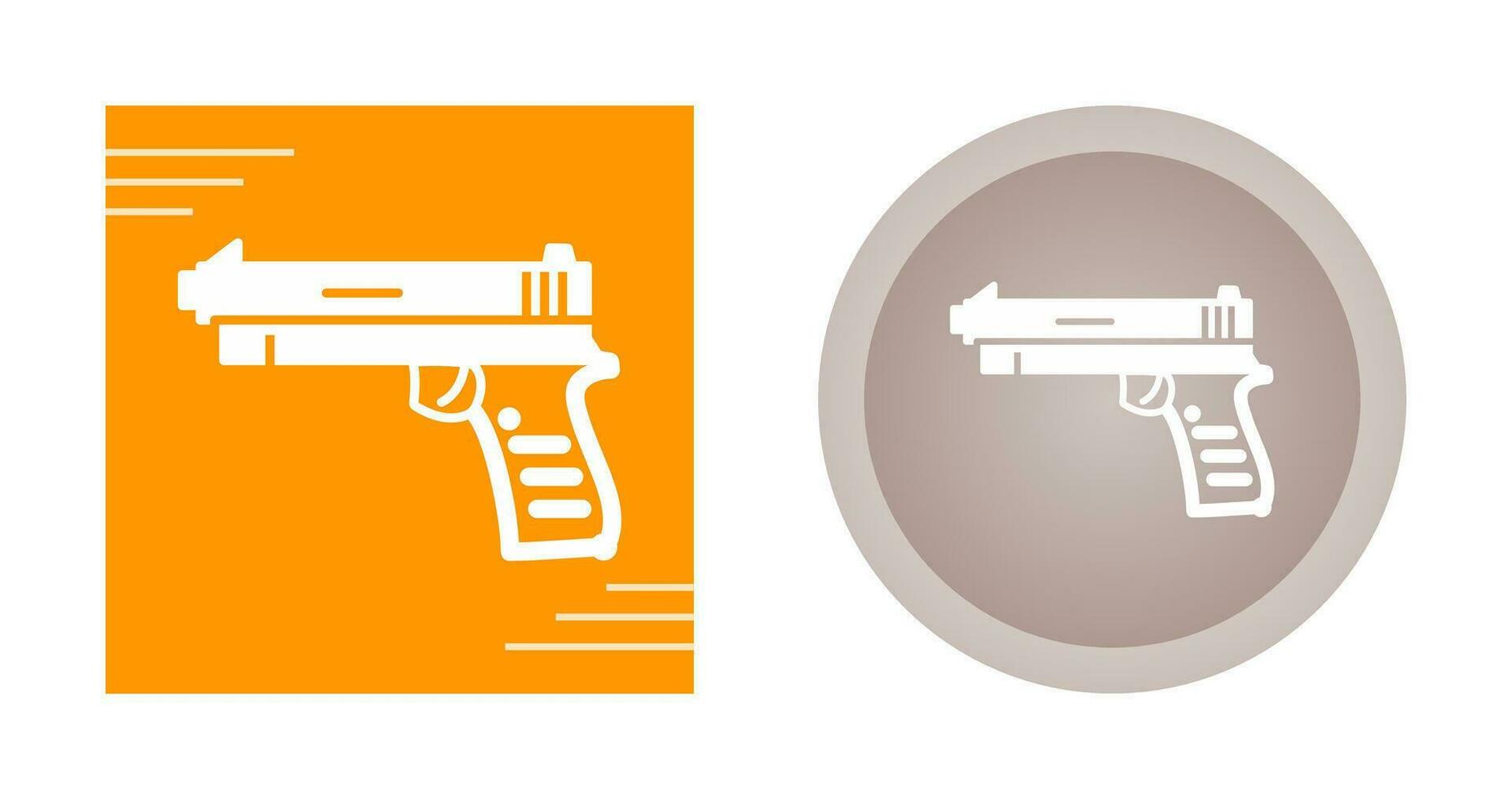 Pistol Vector Icon