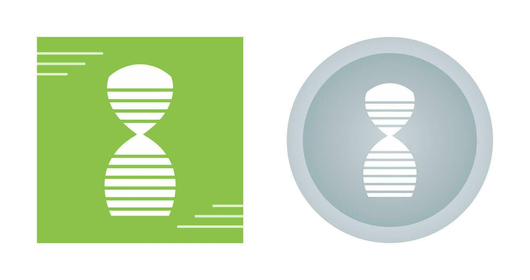 icono de vector de estructura de adn