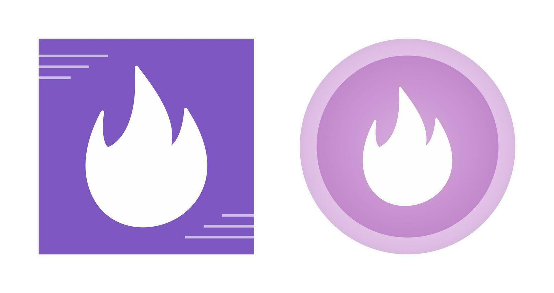 icono de vector de fuego