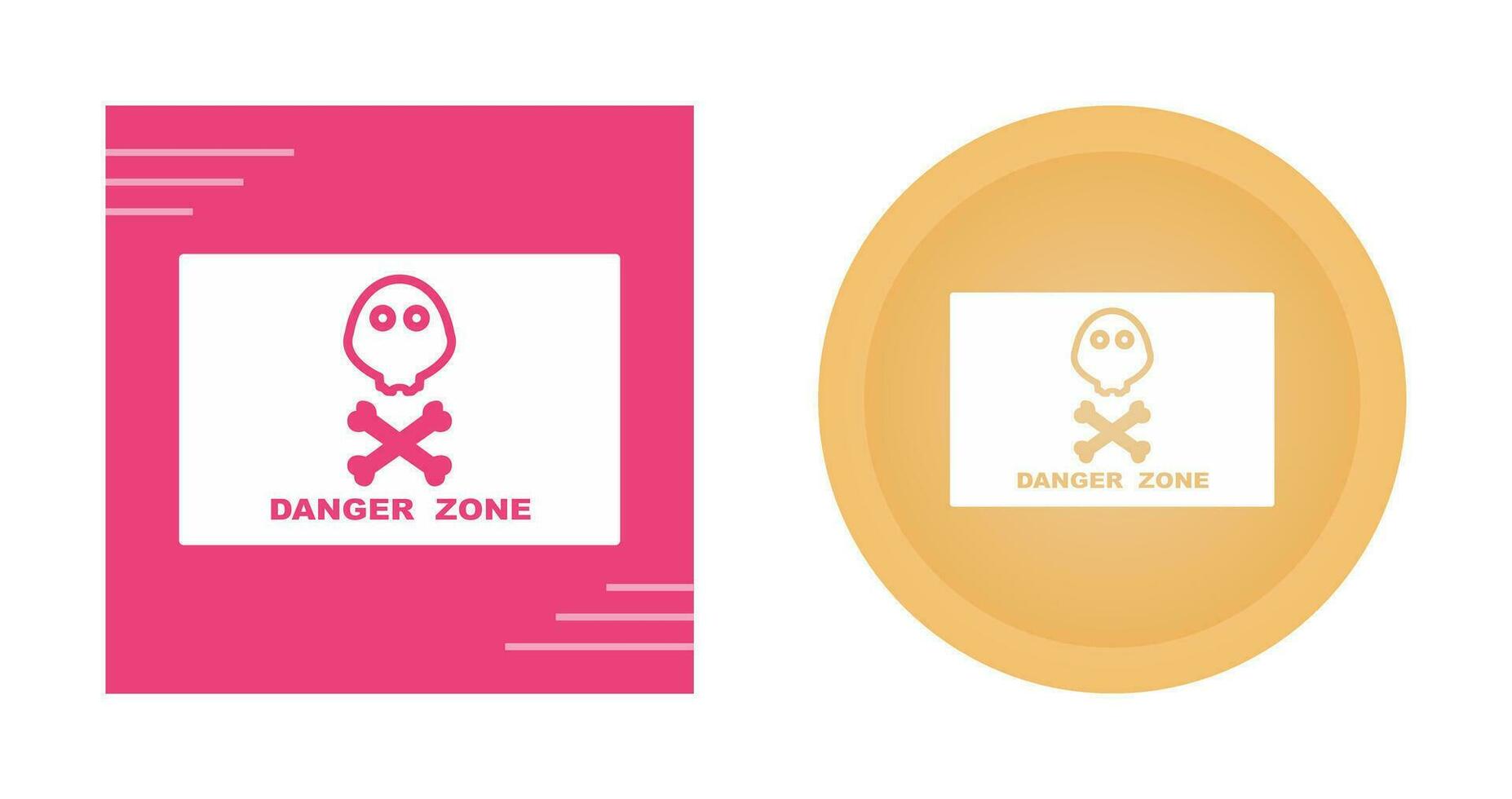 Danger Zone Vector Icon