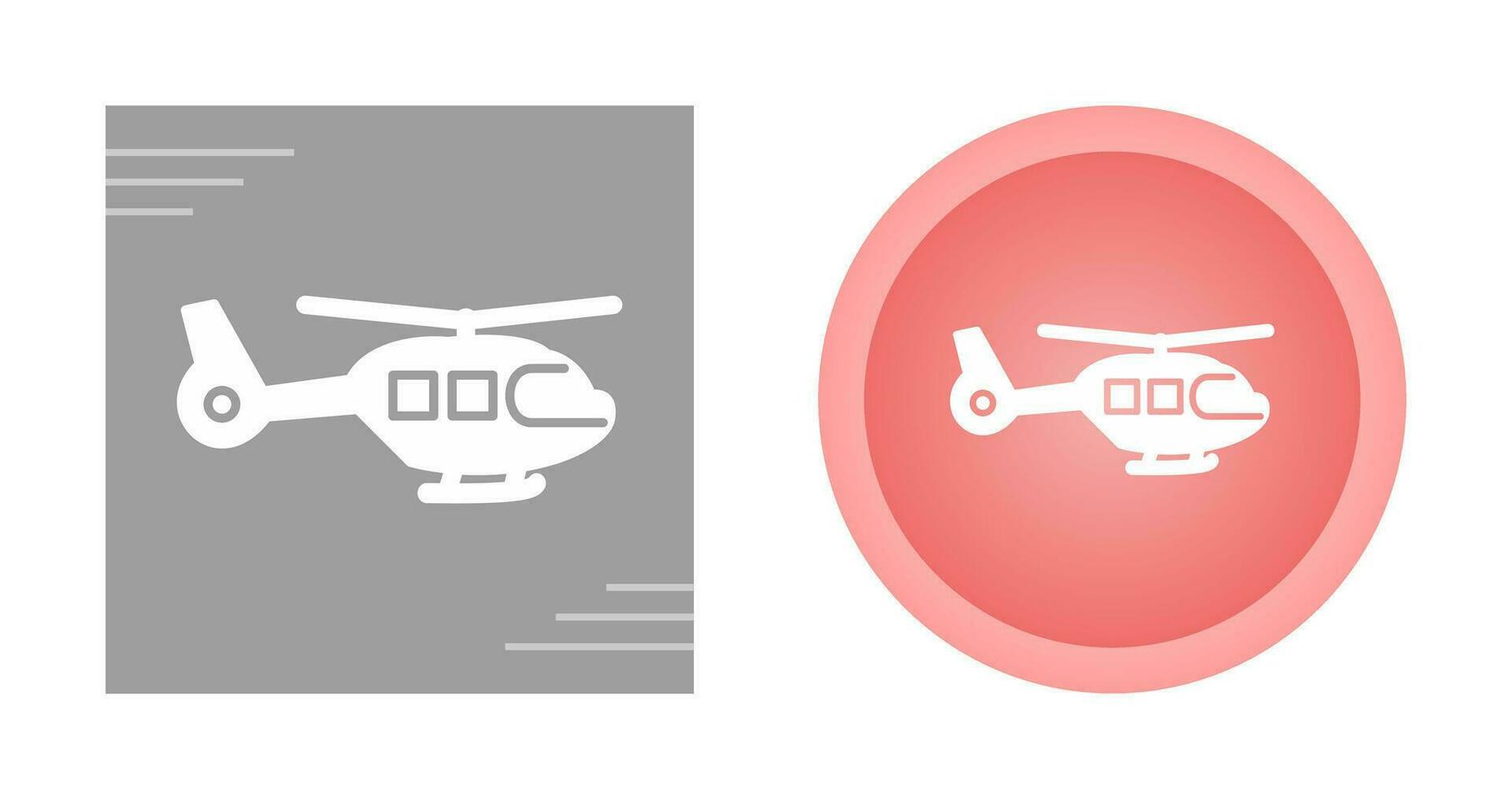 Helicopter Vector Icon