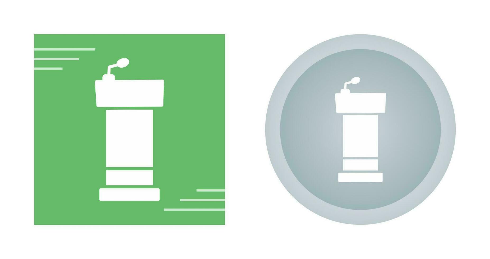 Podium Vector Icon