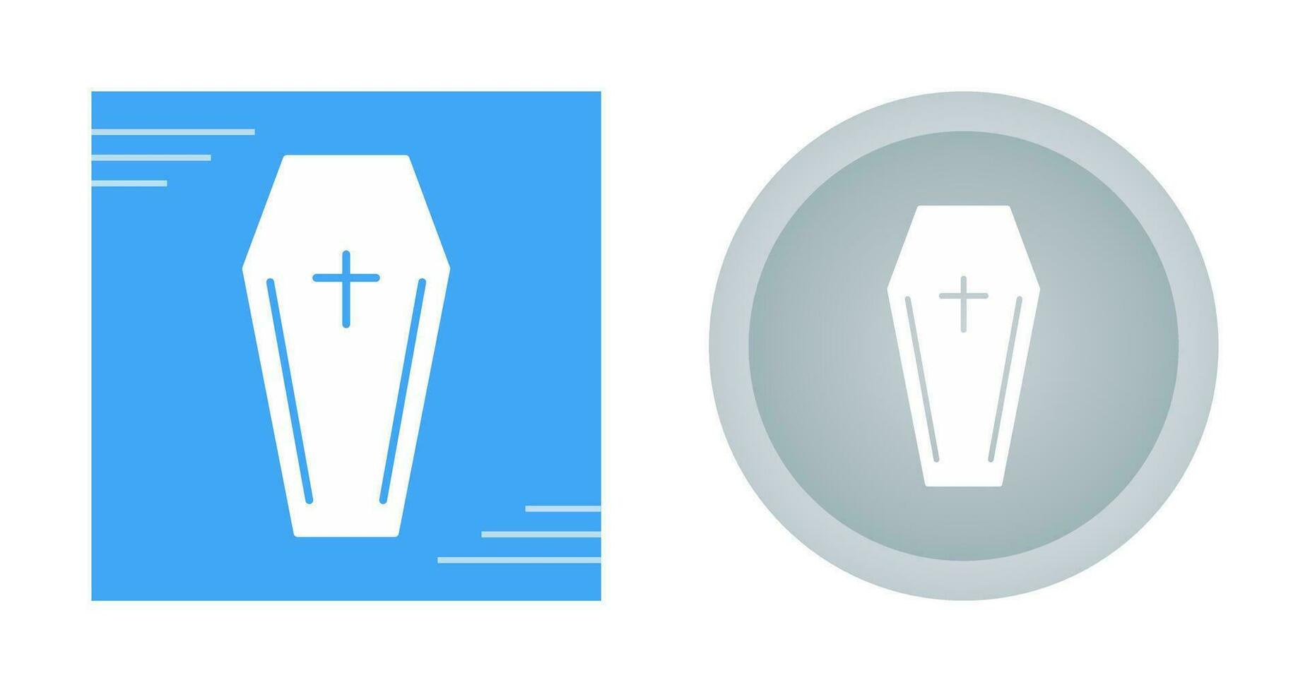 Coffin Vector Icon