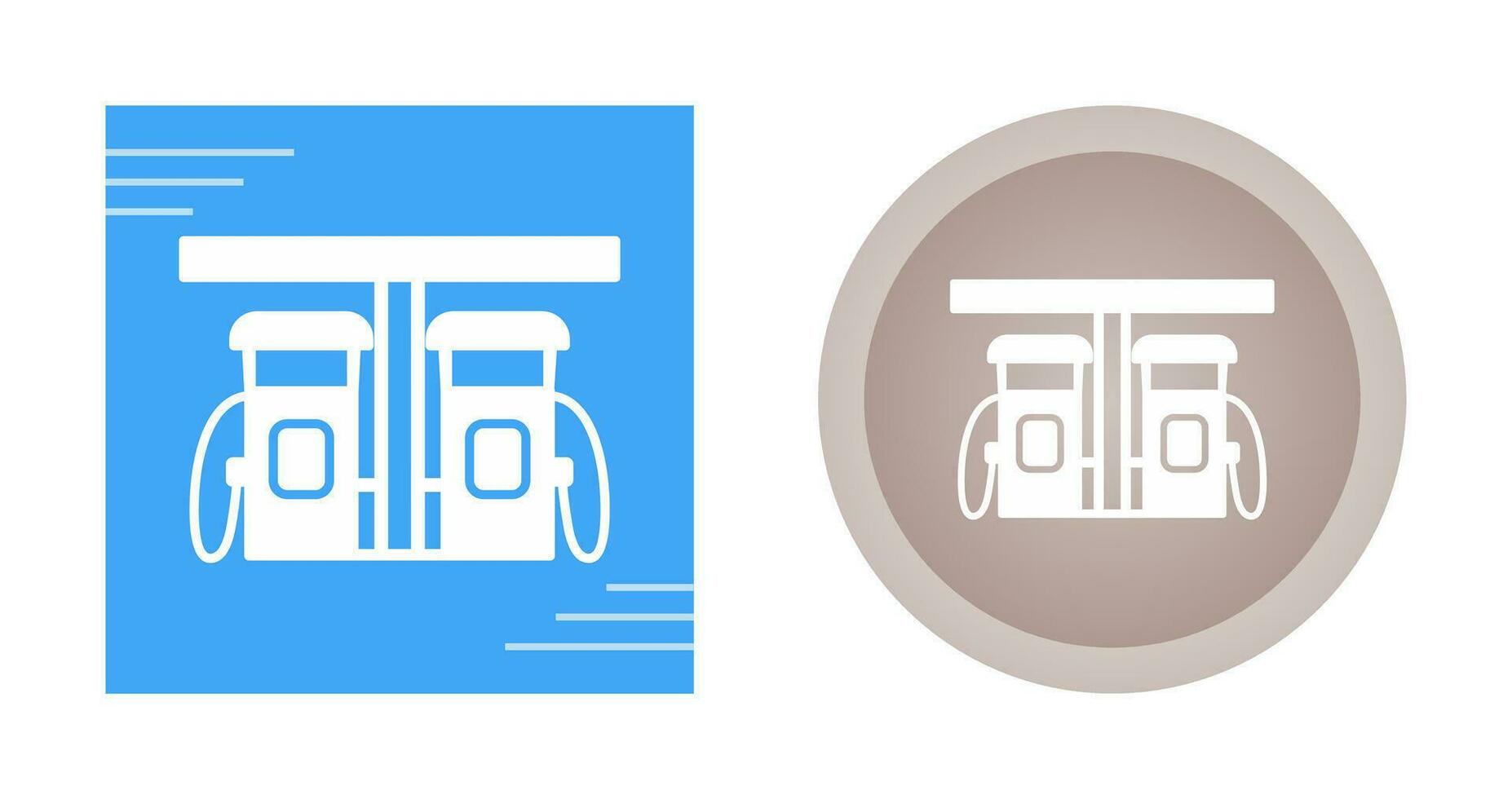 Petrol Station Vector Icon