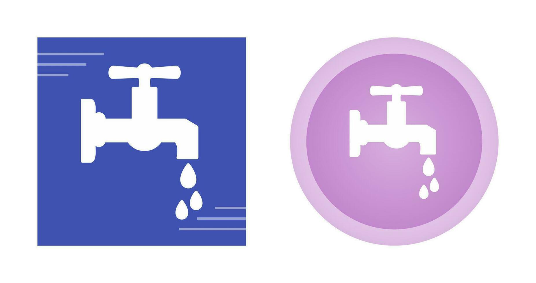 Water Tap Vector Icon