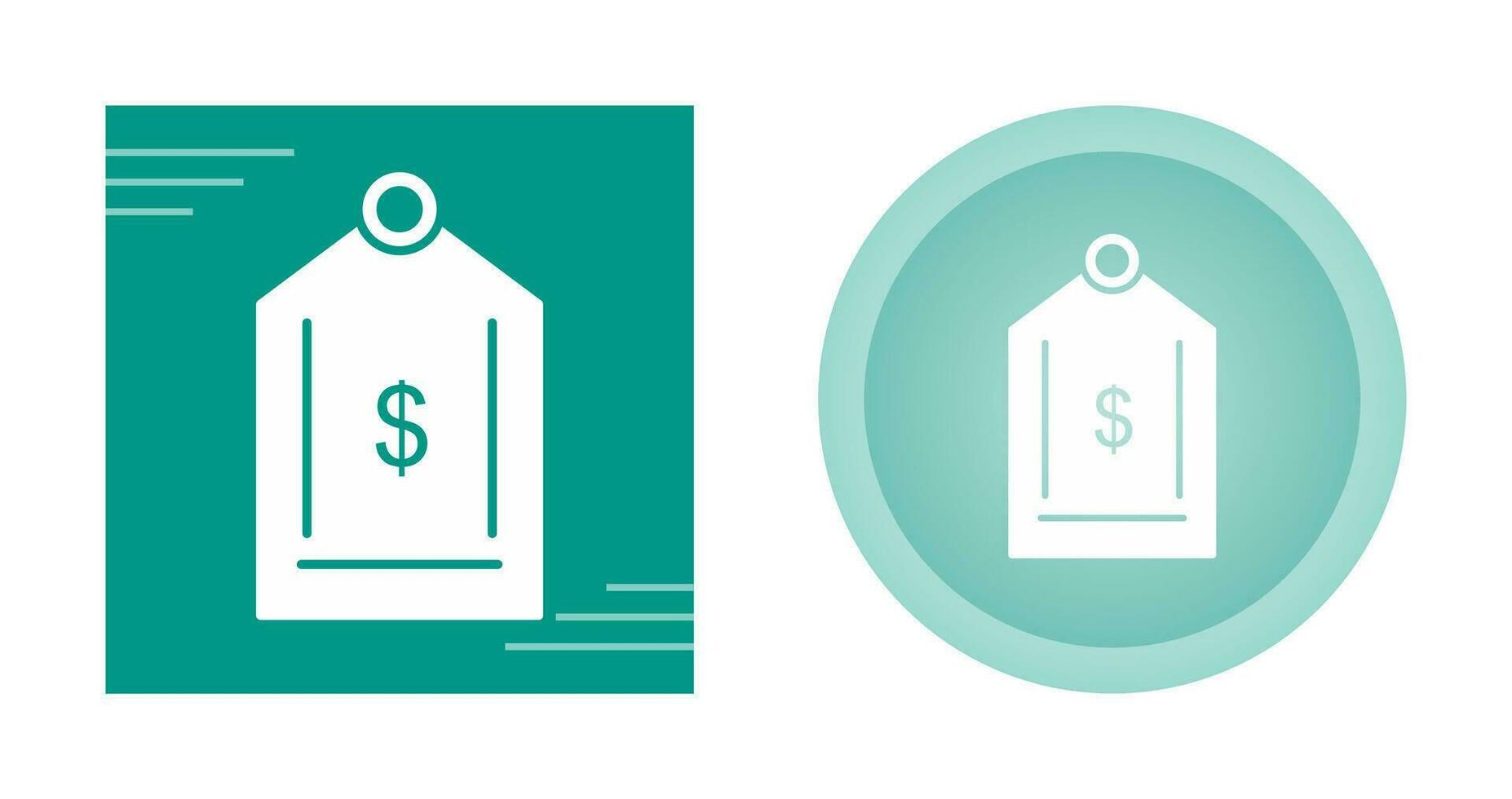 Dollar Tag Vector Icon