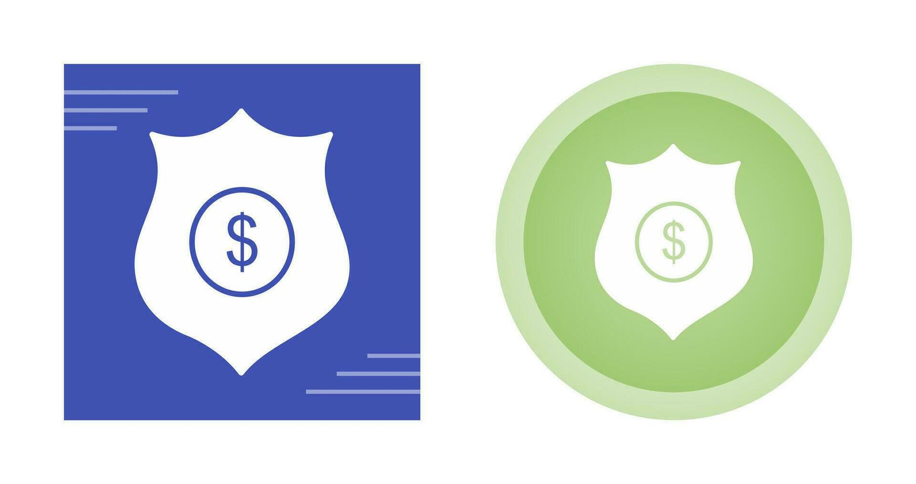 Dollar Badge Vector Icon