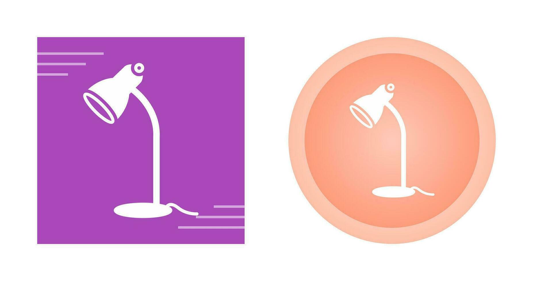 Office Lamp Vector Icon