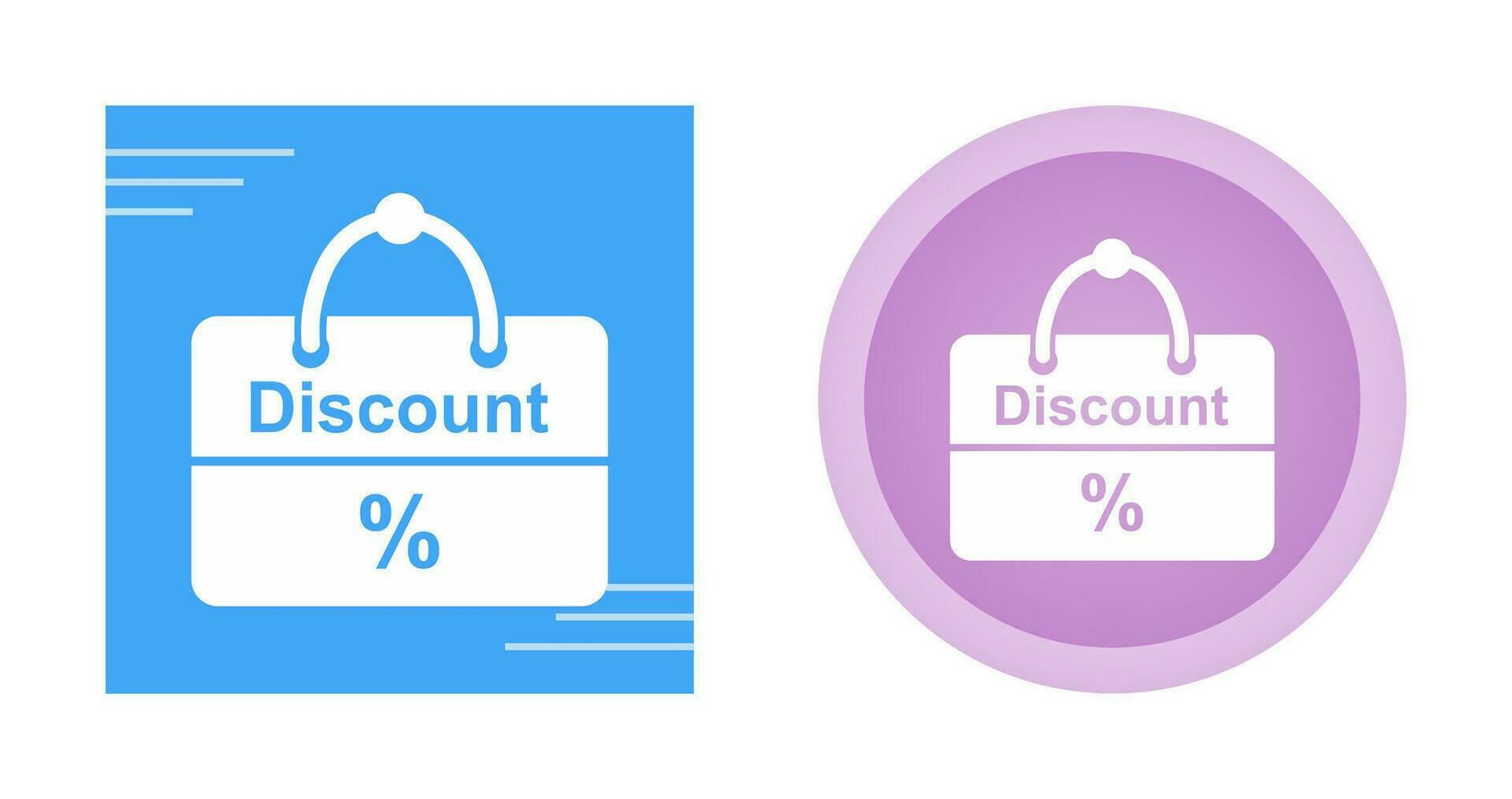 Discount Vector Icon